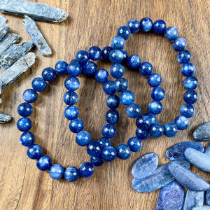 Kyanite Energy Amplifier & Master Transmutation Premium Collection 8mm Stretch Bracelet