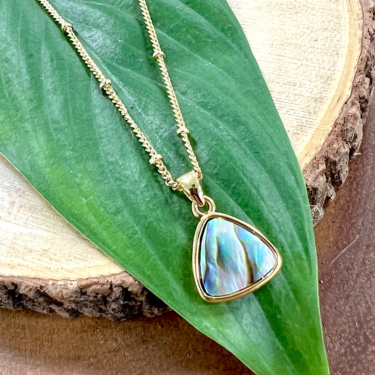 Abalone Shell Cord Necklace – A Rolling Stone Jewels